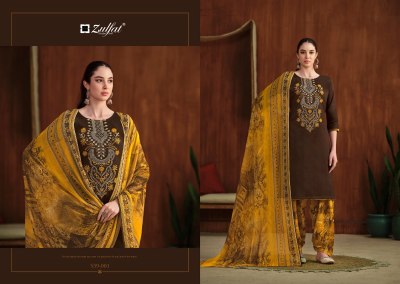 Shanaya by Zulfat fancy pure heavy jam cotton unstitched dress material catalogue at affordable rate salwar kameez catalogs