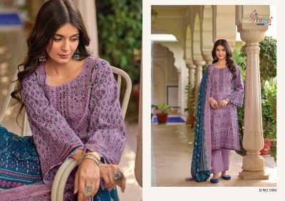 Shanaya vol 2 by shree fab pure cotton embroidered unstitched suit catalogue dress material catalogs