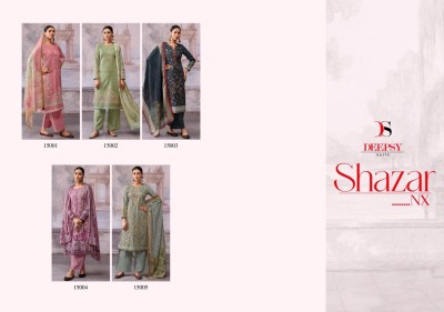 Shazar nx by deepsy suits pure cotton with heavy embroidered dress material catalogue readymade suit catalogs