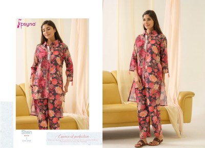 Shein vol 2 by Psyna fancy printed ultimate Co ord set catalogue   Size wise Combo Set