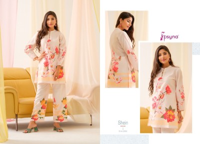 Shein vol 2 by Psyna fancy printed ultimate Co ord set catalogue   Size wise Combo Set