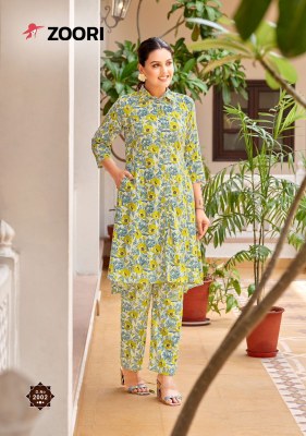 Shifra by Zoori reyon printed fancy kurta and bottom catalogue at affordable rate readymade suit catalogs