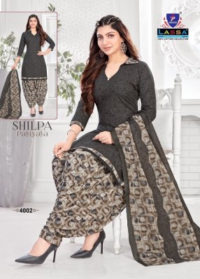 Shilpa Patiyala Vol 4 by Lassa pure cotton printed unstitched dress material catalogue at affordable rate salwar kameez catalogs