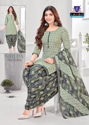 Shilpa Patiyala Vol 4 by Lassa pure cotton printed unstitched dress material catalogue at affordable rate salwar kameez catalogs