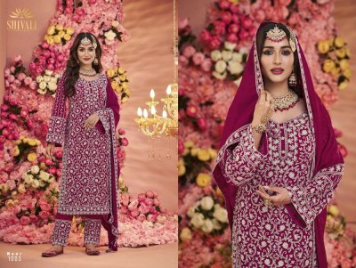 Shivali Noor Vol 4 Party Wear Designer Readymade Suits Wholesaler   readymade suit catalogs