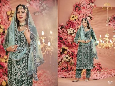 Shivali Noor Vol 4 Party Wear Designer Readymade Suits Wholesaler   readymade suit catalogs