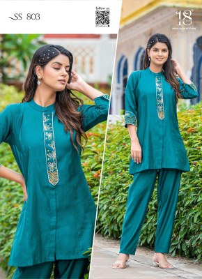 Sho Shaa vol 8 by 18 Attitude premium Designer Co Ord set collection at affordable rate Size wise Combo Set