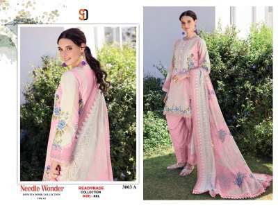 Shraddha Designer Readymade Cotton Suits  Needle Wonder Vol-03 Lawn Collection and Wholesale Readymade Suits readymade suits