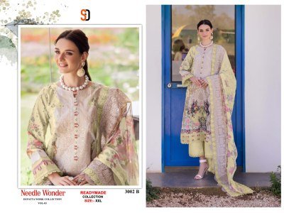 Shraddha Designer Readymade Cotton Suits  Needle Wonder Vol-03 Lawn Collection and Wholesale Readymade Suits readymade suits