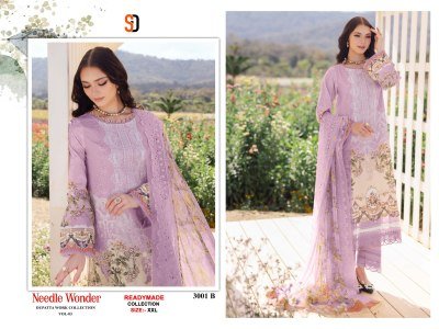 Shraddha Designer Readymade Cotton Suits  Needle Wonder Vol-03 Lawn Collection and Wholesale Readymade Suits readymade suits