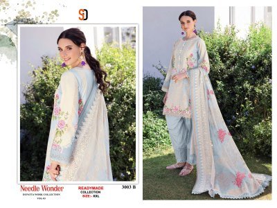 Shraddha Designer Readymade Cotton Suits  Needle Wonder Vol-03 Lawn Collection and Wholesale Readymade Suits readymade suits