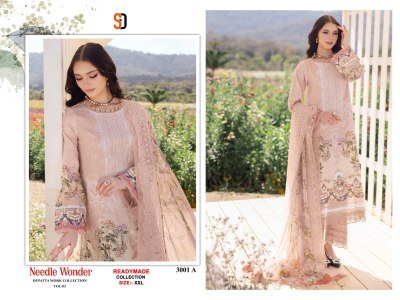 Shraddha Designer Readymade Cotton Suits  Needle Wonder Vol-03 Lawn Collection and Wholesale Readymade Suits readymade suits