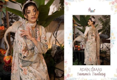 Shree Fab Adan Libaas Summer Fantasy Pure Cotton Embordered Patch Work Pakistani Suits catalogue wholesale rate  pakistani suit catalogs