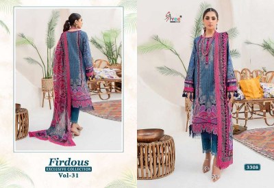 Shree Fab Firdous Exclusive Collection Vol 31 Pure Cotton Patch Work Pakistani suits catalogue wholesaler  pakistani suit catalogs