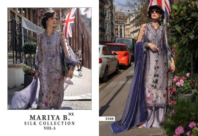 Shree Fab Maria B Silk Collection Vol 5 Nx Pure Japn Satin Digital Print Patches Work Embroidery Work Pakistani suits catalogue wholesale rate  pakistani suit catalogs