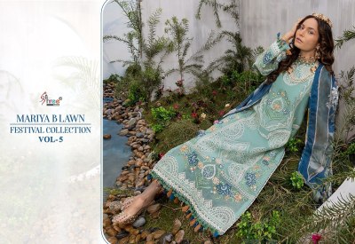 Shree Fab Mariya B lawn Festival Collection Vol 5 Lawn Cotton Embordered Pakistani Suits  Wholesale Rate   pakistani suit catalogs