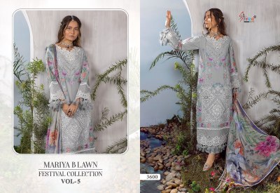 Shree Fab Mariya B lawn Festival Collection Vol 5 Lawn Cotton Embordered Pakistani Suits  Wholesale Rate   pakistani suit catalogs