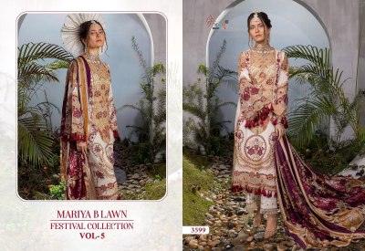 Shree Fab Mariya B lawn Festival Collection Vol 5 Lawn Cotton Embordered Pakistani Suits  Wholesale Rate   pakistani suit catalogs