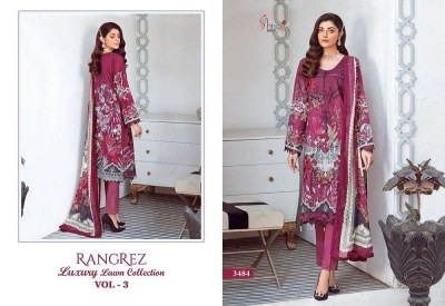 Shree Fab Rangrez Luxcury Lawn Collection Vol 3 Pure Cotton Patches Work Pakistani suits seller  pakistani suit catalogs