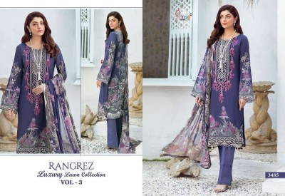 Shree Fab Rangrez Luxcury Lawn Collection Vol 3 Pure Cotton Patches Work Pakistani suits seller  pakistani suit catalogs