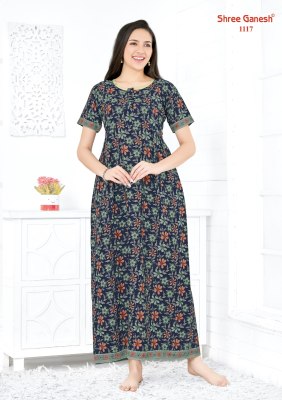 Shree Ganesh Kavya vol 1 Readymade Nighty wear collection wholesaler  kurtis catalogs