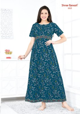 Shree Ganesh Kavya vol 1 Readymade Nighty wear collection wholesaler  kurtis catalogs