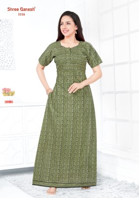 Shree Ganesh Kavya vol 1 Readymade Nighty wear collection wholesaler  kurtis catalogs