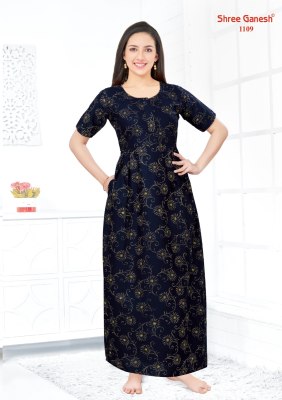 Shree Ganesh Kavya vol 1 Readymade Nighty wear collection wholesaler  kurtis catalogs