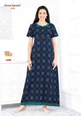 Shree Ganesh Kavya vol 1 Readymade Nighty wear collection wholesaler  kurtis catalogs