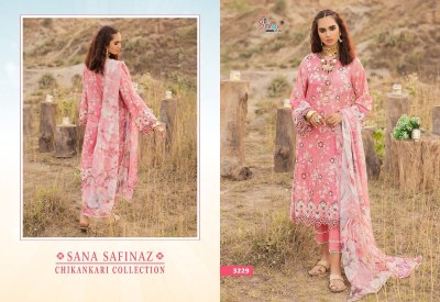 Shree fab Sana Safinaz Chikankri Collection lawn cotton Pakistani suits catalogue  wholesale  pakistani suit catalogs