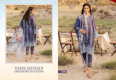 Shree fab Sana Safinaz Chikankri Collection lawn cotton Pakistani suits catalogue  wholesale  pakistani suit catalogs