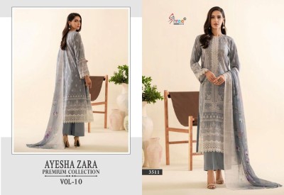 Shree fab by Ayesha zara premium collection vol 10 Karachi suit catalogue at affordable rate Karachi suits catalogs