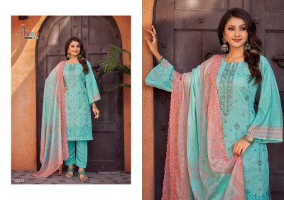 Shree fab by Bin saeed lawn collection vol 12 pure cotton unstitched dress material catalogue salwar kameez catalogs