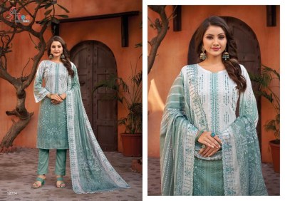 Shree fab by Bin saeed lawn collection vol 12 pure cotton unstitched dress material catalogue salwar kameez catalogs