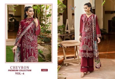 Shree fab by Chevron premium collection vol 6 unstitched salwar kameez catalogue at low rate salwar kameez catalogs