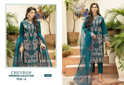 Shree fab by Chevron premium collection vol 6 unstitched salwar kameez catalogue at low rate salwar kameez catalogs