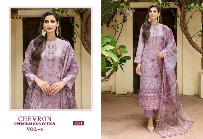 Shree fab by Chevron premium collection vol 6 unstitched salwar kameez catalogue at low rate salwar kameez catalogs