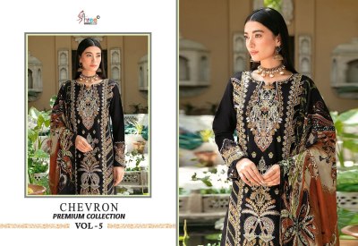 Shree fab by Chevron pure heavy reyon embroidered Pakistani suit catalogue at low rate pakistani suit catalogs