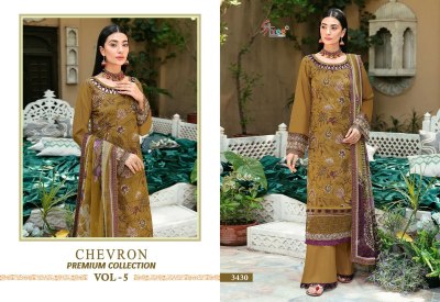 Shree fab by Chevron pure heavy reyon embroidered Pakistani suit catalogue at low rate pakistani suit catalogs