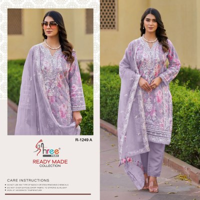 Shree fab by Designer R 1249ABCD digital printed readymade suit catalogue at low rate Shree fab