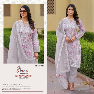 Shree fab by Designer R 1249ABCD digital printed readymade suit catalogue at low rate readymade suit catalogs