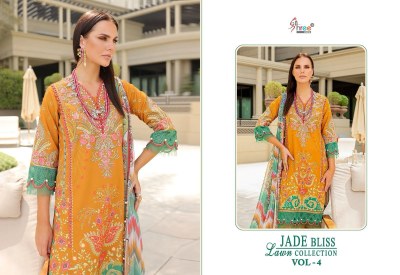 Shree fab by Jade bliss lawn collection vol 4 pure cotton printed Pakistani suit catalogue at affordable price pakistani suit catalogs