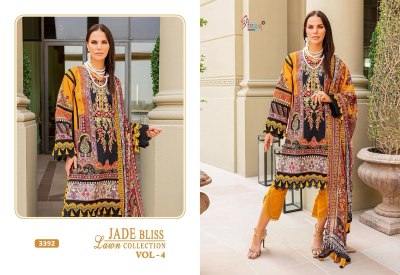 Shree fab by Jade bliss lawn collection vol 4 pure cotton printed Pakistani suit catalogue at affordable price pakistani suit catalogs