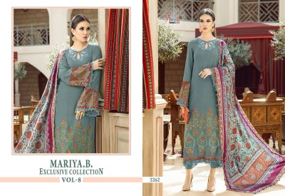 Shree fab by Maria b exclusive collection vol 8 pure reyon  embroidered Pakistani suit catalogue at amaviexpo pakistani suit catalogs