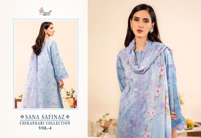 Shree fab by Sana safinaz chikankari collection vol 04 embroidered unstitched salwar kameez catalogue salwar kameez catalogs