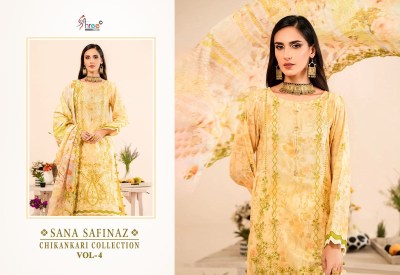 Shree fab by Sana safinaz chikankari collection vol 04 embroidered unstitched salwar kameez catalogue salwar kameez catalogs