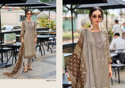 Shree fab by bin saeed lawn collection vol 10 pure cotton self embroidered pakisatani suit catalogue at low rate pakistani suit catalogs