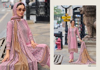 Shree fab by bin saeed lawn collection vol 10 pure cotton self embroidered pakisatani suit catalogue at low rate pakistani suit catalogs