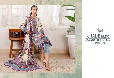 Shree fab by jade bliss lawn collection vol 5 pakistani suit catalogue pakistani suit catalogs