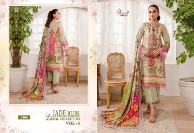 Shree fab by jade bliss lawn collection vol 5 pakistani suit catalogue pakistani suit catalogs